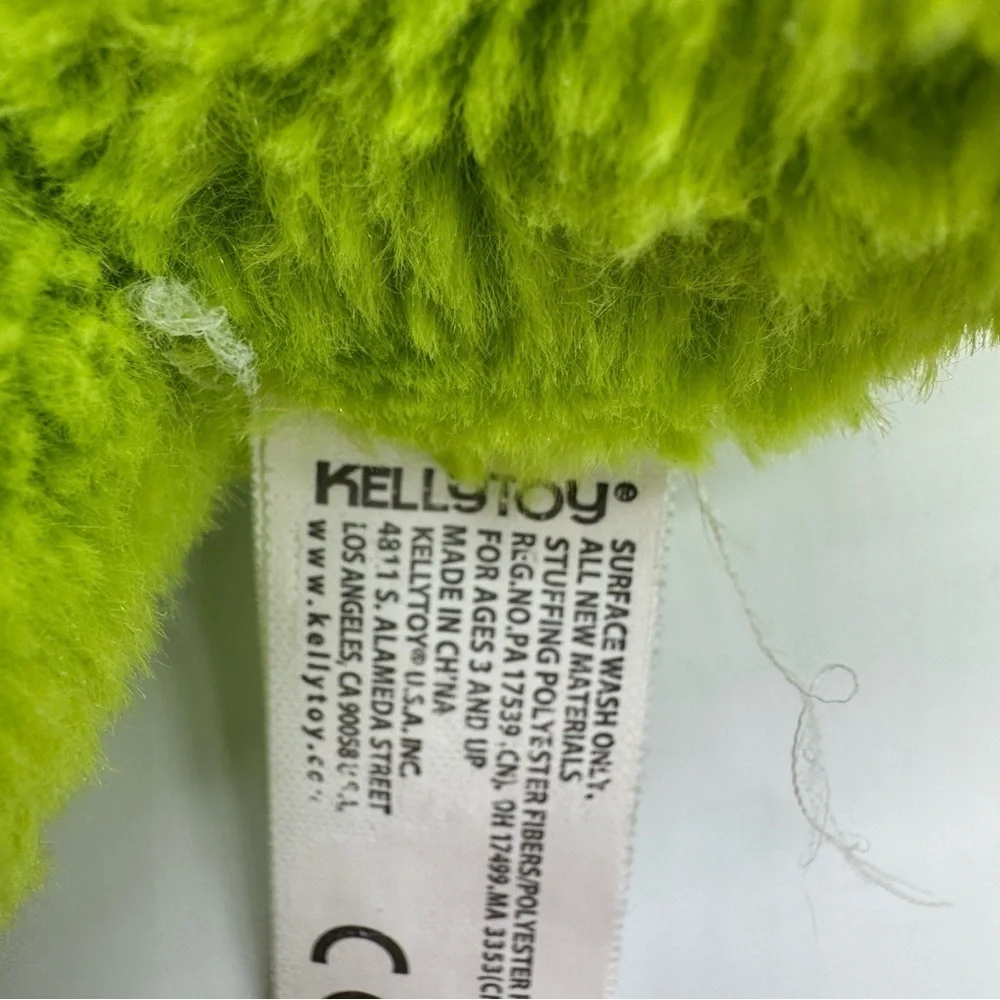 Kellytoy Green Plush Triceratops Toy